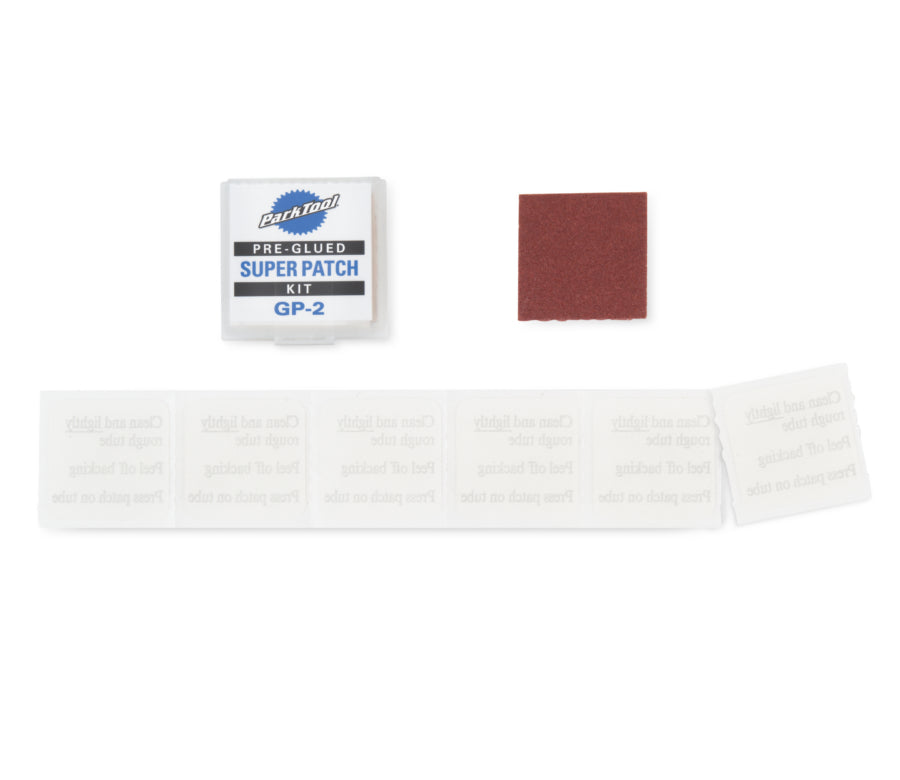 Park Tool Pre-Glued Super Tube Patch Kit (GP-2)