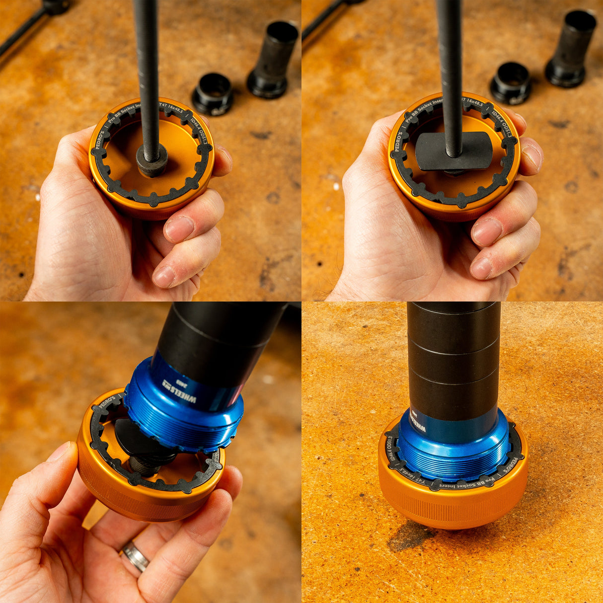 Pedro's Pro Modular Bottom Bracket Socket 5 Piece Set