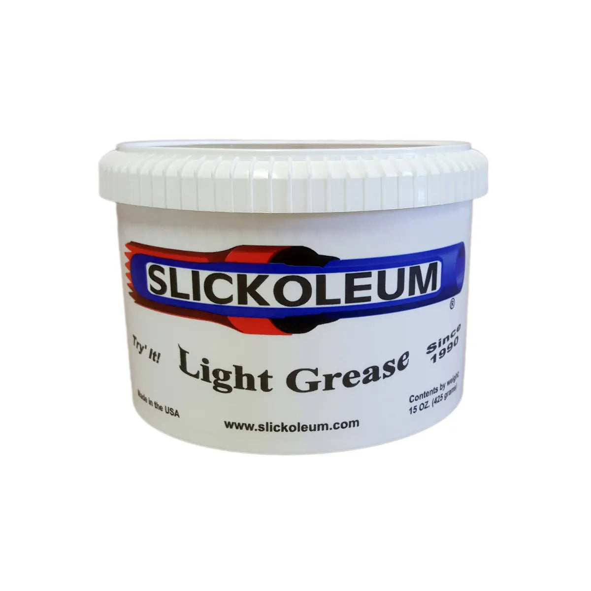 Slickoleum 450 g Tub on white background