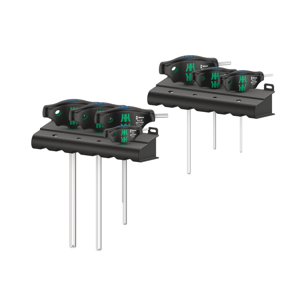 Wera Hex Plus Holding Function P Handle Set 1 (454/7 HF)