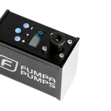 Fumpa Black Pump Top view of nozzle and screen