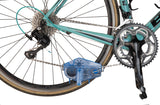 Park Tool CM-5.3 Chain Cleaner being used to clean the chain on an old Bianchi Road Bike